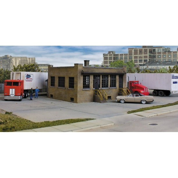 Walthers Cornerstone HO Scale Building/Structure Kit Street Track Insert Set Walthers Cornerstone HO Scale Building/Structure Kit Street Track Insert Set